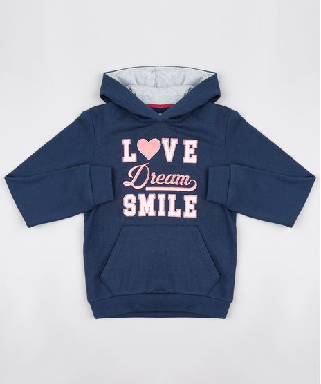 Blusao-Infantil--Love--Moletom-Felpado-Azul-Marinho-9797521-Azul_Marinho_1