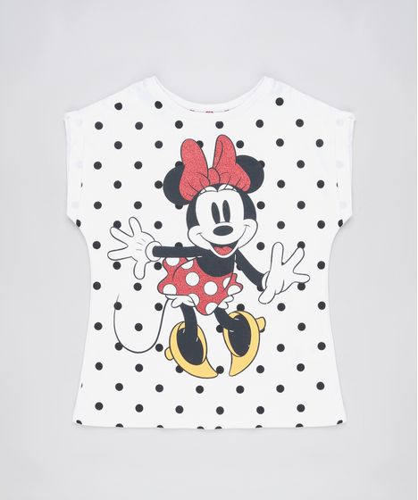 blusa da minnie c&a