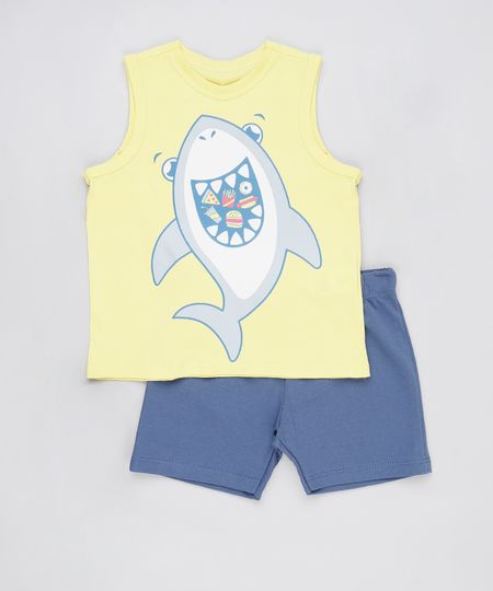 Conjunto-Infantil-de-Regata-Tubarao-Amarela---Bermuda-em-Moletom-Azul-Marinho-9876588-Azul_Marinho_1 Conjunto-Infantil-de-Regata-Tubarao-Amarela---Bermuda-em-Moletom-Azul-Marinho-9876588-Azul_Marinho_1