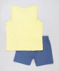 Conjunto-Infantil-de-Regata-Tubarao-Amarela---Bermuda-em-Moletom-Azul-Marinho-9876588-Azul_Marinho_2