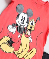 Conjunto-Infantil-Mickey-e-Pluto-de-Camiseta-Manga-Curta-Vermelha---Bermuda-em-Moletom-Vermelha-9876604-Vermelho_6