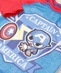Camiseta-de-Praia-Infantil-Capitao-America-Raglan-com-Protecao-UV50---Vermelha-9889236-Vermelho_3