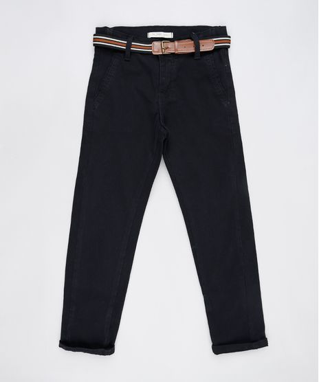 Calca-Infantil-Slim-Chino-Canelada-com-Cinto-Preta-9886329-Preto_1