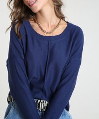 Sueter-Feminino-em-Trico-com-Friso-Manga-Morcego-Azul-Marinho-9799576-Azul_Marinho_4