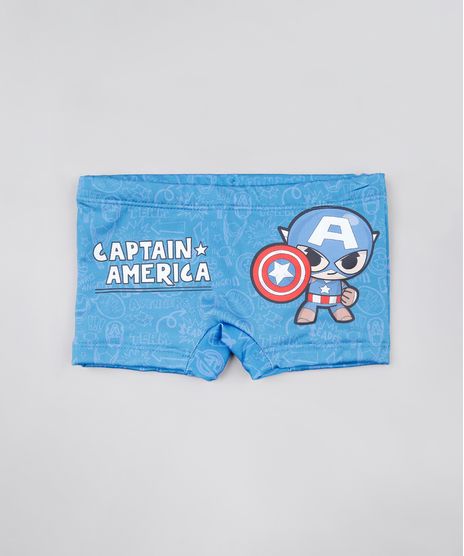 Sunga-Infantil-Boxer-Capitao-America-com-Protecao-UV50--Azul-9889238-Azul_1