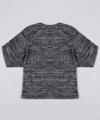 Sueter-Infantil-em-Trico-Unicornio-com-Paete-Dupla-Face-Cinza-Mescla-Escuro-9797545-Cinza_Mescla_Escuro_2