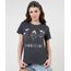 Blusa-Feminina-Floral--Summer-Time--Manga-Curta-Decote-Redondo-Cinza-Mescla-Escuro-9932997-Cinza_Mescla_Escuro_1