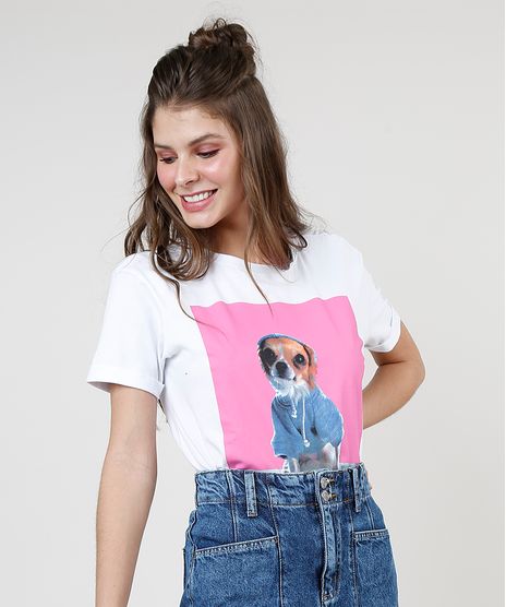 Blusa-Feminina-Cachorrinho-Manga-Curta-Decote-Redondo-Off-White-9904316-Off_White_1