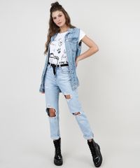 Blusa-Feminina--Cat-Lovers--Manga-Curta-Decote-Redondo-Off-White-9932991-Off_White_3