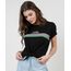Blusa-Feminina--No-Rain--Arco-Iris-com-No-Manga-Curta-Decote-Redondo-Preta-9917505-Preto_1