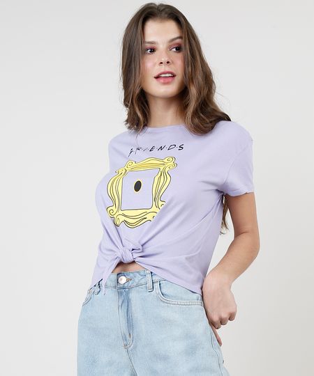 Blusa-Feminina-Friends-com-No-Manga-Curta-Decote-Redondo-Lilas-9936634-Lilas_1