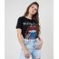 Blusa-Feminina-de-Banda-The-Rolling-Stones-Manga-Curta-Decote-Redondo-Preta-9894318-Preto_1