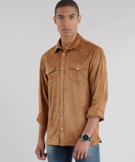 Camisa-em-Suede-Caramelo-8453083-Caramelo_1 Camisa-em-Suede-Caramelo-8453083-Caramelo_1