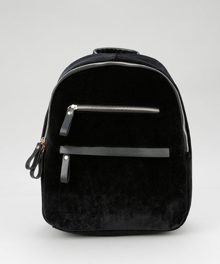 Mochila-Joulik-em-Veludo-Preta-8586051-Preto_1 Mochila-Joulik-em-Veludo-Preta-8586051-Preto_1