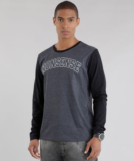 Camiseta--Nonsense--Cinza-Mescla-Escuro-8602400-Cinza_Mescla_Escuro_1 Camiseta--Nonsense--Cinza-Mescla-Escuro-8602400-Cinza_Mescla_Escuro_1