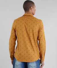 Camisa-Estampada-em-Algodao---Sustentavel-Caramelo-8448753-Caramelo_2