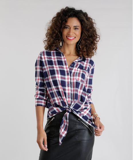 Camisa-Xadrez-com-No-Azul-Marinho-8623719-Azul_Marinho_1