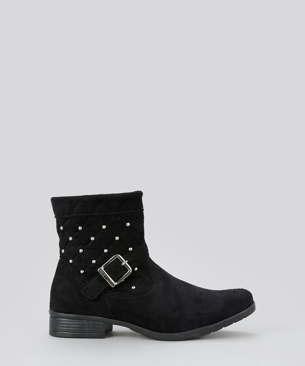 Bota com Tachas Preta 30