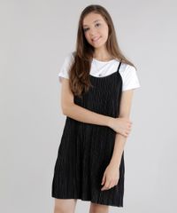 Vestido-Plissado-com-Blusa-Preto-8575647-Preto_1