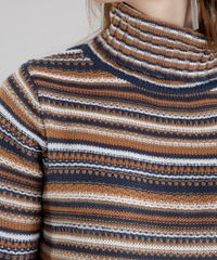 Sueter-em-Trico-Listrado-Marrom-8494412-Marrom_4