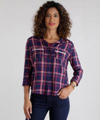 Camisa-Xadrez-Azul-Marinho-8623512-Azul_Marinho_1