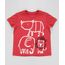Camiseta-com-Estampa-de-Bichos-Vermelha-8620520-Vermelho_1