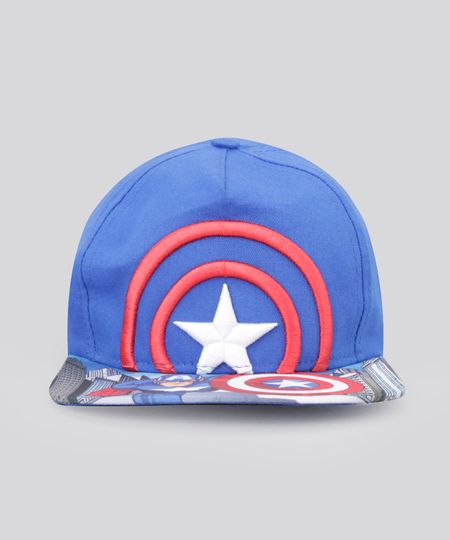 Bone-Capitao-America-Azul-8646303-Azul_1 Bone-Capitao-America-Azul-8646303-Azul_1