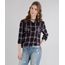 Camisa-Xadrez-em-Algodao---Sustentavel-Roxa-8501034-Roxo_1