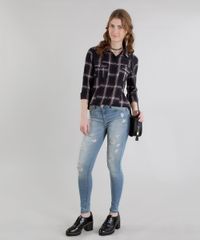Camisa-Xadrez-em-Algodao---Sustentavel-Roxa-8501034-Roxo_3