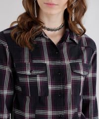 Camisa-Xadrez-em-Algodao---Sustentavel-Roxa-8501034-Roxo_4