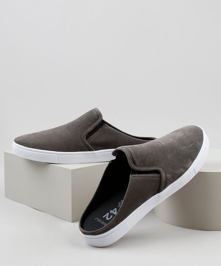Tenis-Slip-On-Mule-Masculino-Oneself-com-Micro-Furos-Cinza-9939394-Cinza_1 Tenis-Slip-On-Mule-Masculino-Oneself-com-Micro-Furos-Cinza-9939394-Cinza_1