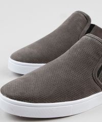 Tenis-Slip-On-Mule-Masculino-Oneself-com-Micro-Furos-Cinza-9939394-Cinza_3