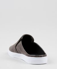 Tenis-Slip-On-Mule-Masculino-Oneself-com-Micro-Furos-Cinza-9939394-Cinza_4