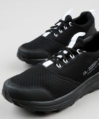 Tenis-Masculino-Oneself-Chunky-em-Neoprene-com-Recortes-Preto-9924400-Preto_3