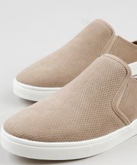 Tenis-Slip-On-Mule-Masculino-Oneself-com-Micro-Furos-Bege-9939391-Bege_3