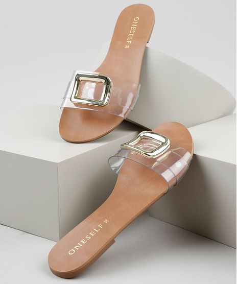 Rasteirinha-Slide-Feminina-Oneself-com-Fivela-Transparente-9944938-Transparente_1