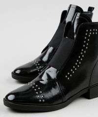 Bota-Feminina-Oneself-Cano-Curto-Salto-Baixo-com-Tachas-Preta-9942444-Preto_3