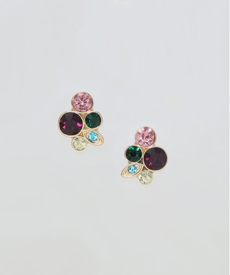 Brinco-Feminino-com-Pedra-Zirconia-Dourado-9860312-Dourado_1