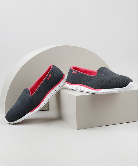 Tenis-Feminino-Actvitta-Knit-Running-Cinza-Mescla-Escuro-9945119-Cinza_Mescla_Escuro_1