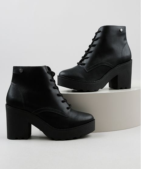 Bota-Coturno-Feminina-Via-Uno-Cano-Curto-Salto-Alto-Grosso--Preta-9941525-Preto_1