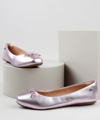 Sapatilha-Feminina-Via-Uno-Bico-Quadrado-Metalizada-com-Laco-Rosa-9944937-Rosa_1