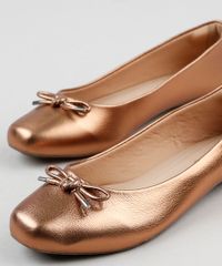 Sapatilha-Feminina-Via-Uno-Bico-Quadrado-Metalizada-com-Laco-Cobre-9944936-Cobre_3