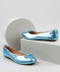 Sapatilha-Feminina-Via-Uno-Bico-Quadrado-Metalizada-com-Laco-Azul-9944935-Azul_1