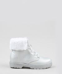 Bota-Coturno-Infantil-Molekinha-Holografica-Cano-Medio-com-Pelo-Prateada-9941862-Prateada_2