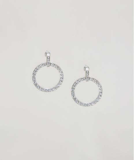 Brinco-Feminino-Redondo-com-Strass-Prateado-9869191-Prateado_1