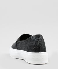 Tenis-Slip-On-Feminino-Moleca-Flatform-Texturizado-Preto-9763534-Preto_4