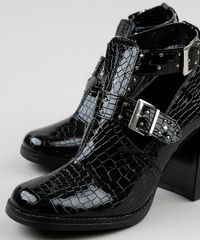 Bota-Feminina-Oneself-Salto-Alto-Grosso-Bico-Quadrado-Texturizado-Croco-com-Vazados--Preta-9942439-Preto_3