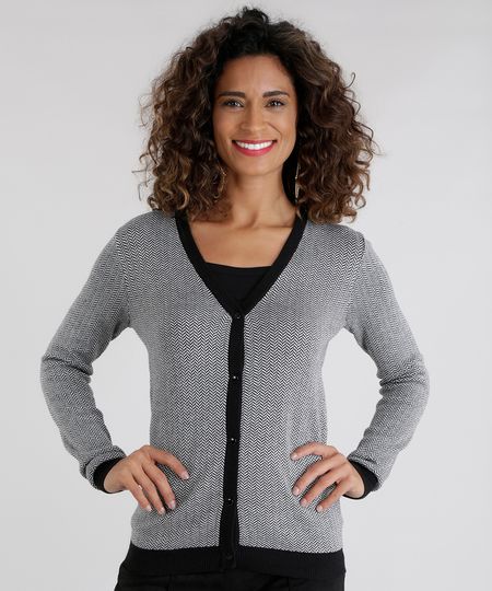 Cardigan-em-Jacquard-Estampado-Preto-8481581-Preto_1 Cardigan-em-Jacquard-Estampado-Preto-8481581-Preto_1
