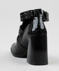 Bota-Feminina-Oneself-Salto-Alto-Grosso-Bico-Quadrado-Texturizado-Croco-com-Vazados--Preta-9942439-Preto_4