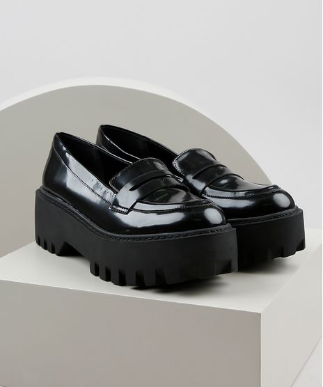 Mocassim-Feminino-Oneself-Flatform-em-Verniz-Preto-9942446-Preto_1